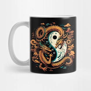 Chinese Year of the Dragon - Yin and Yang Design Mug